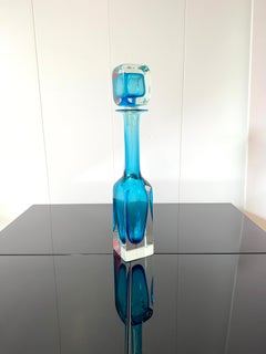 Seguso, Large glass bottle, 1960s