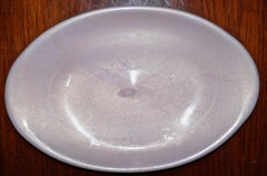 Seguso in the Manner of Carlo Scarpa Pink with Gold Lattimo Tray
