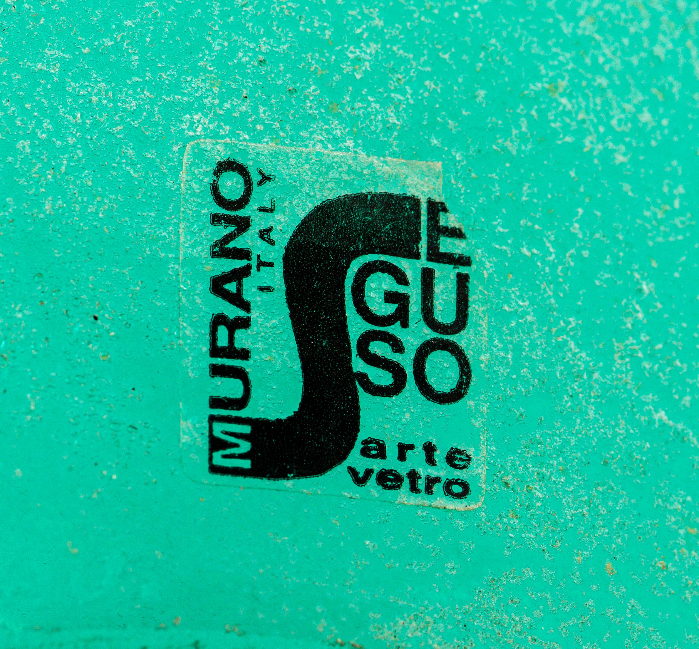 Seguso Italian Post-Modern Murano Scavo Art Glass Vessel 1