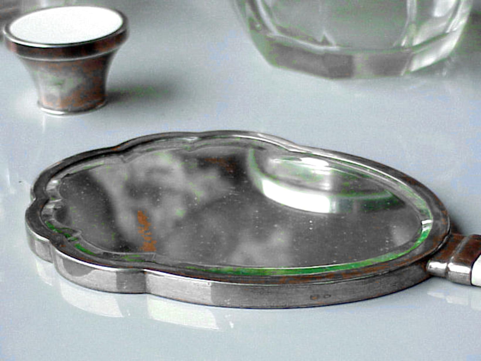 Seguso Italy design elegant vanity set decò years '30 in glass For Sale 5