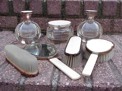 Seguso Italy design elegant vanity set decò years '30 in glass
