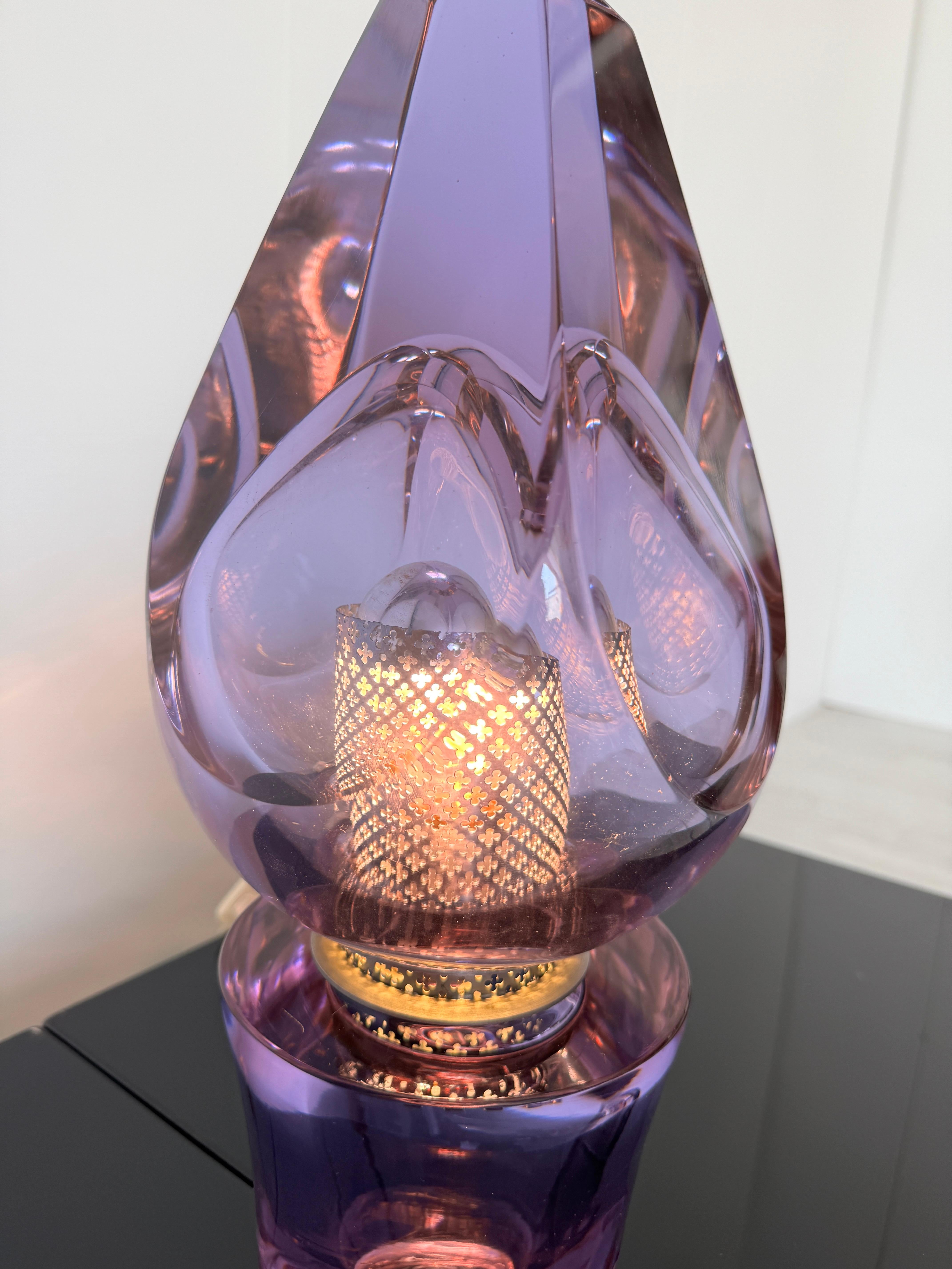 Mid-20th Century Seguso, Table lamp mod. 14092, 1960s For Sale