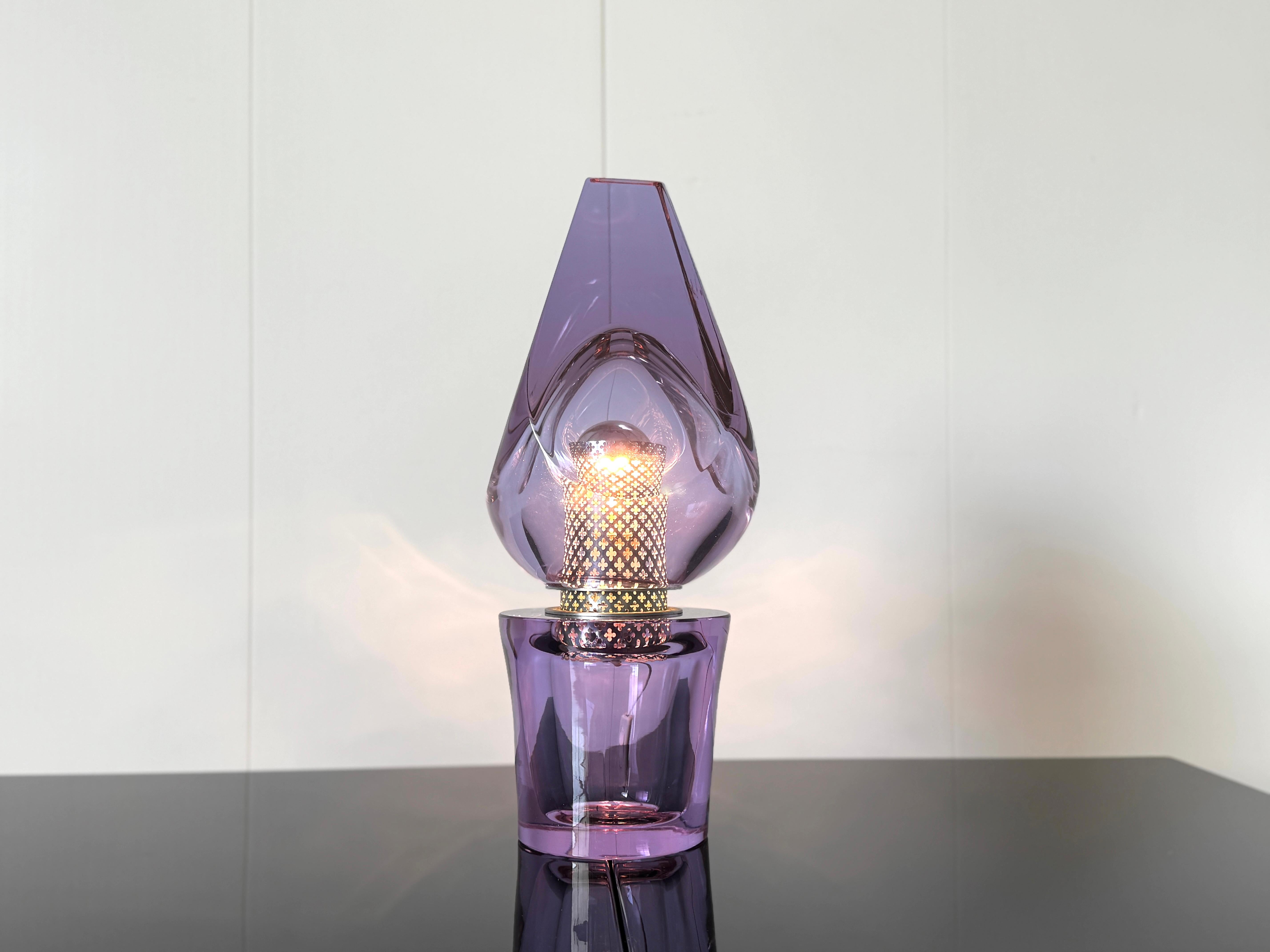 Seguso, Table lamp mod. 14092, 1960s For Sale 1