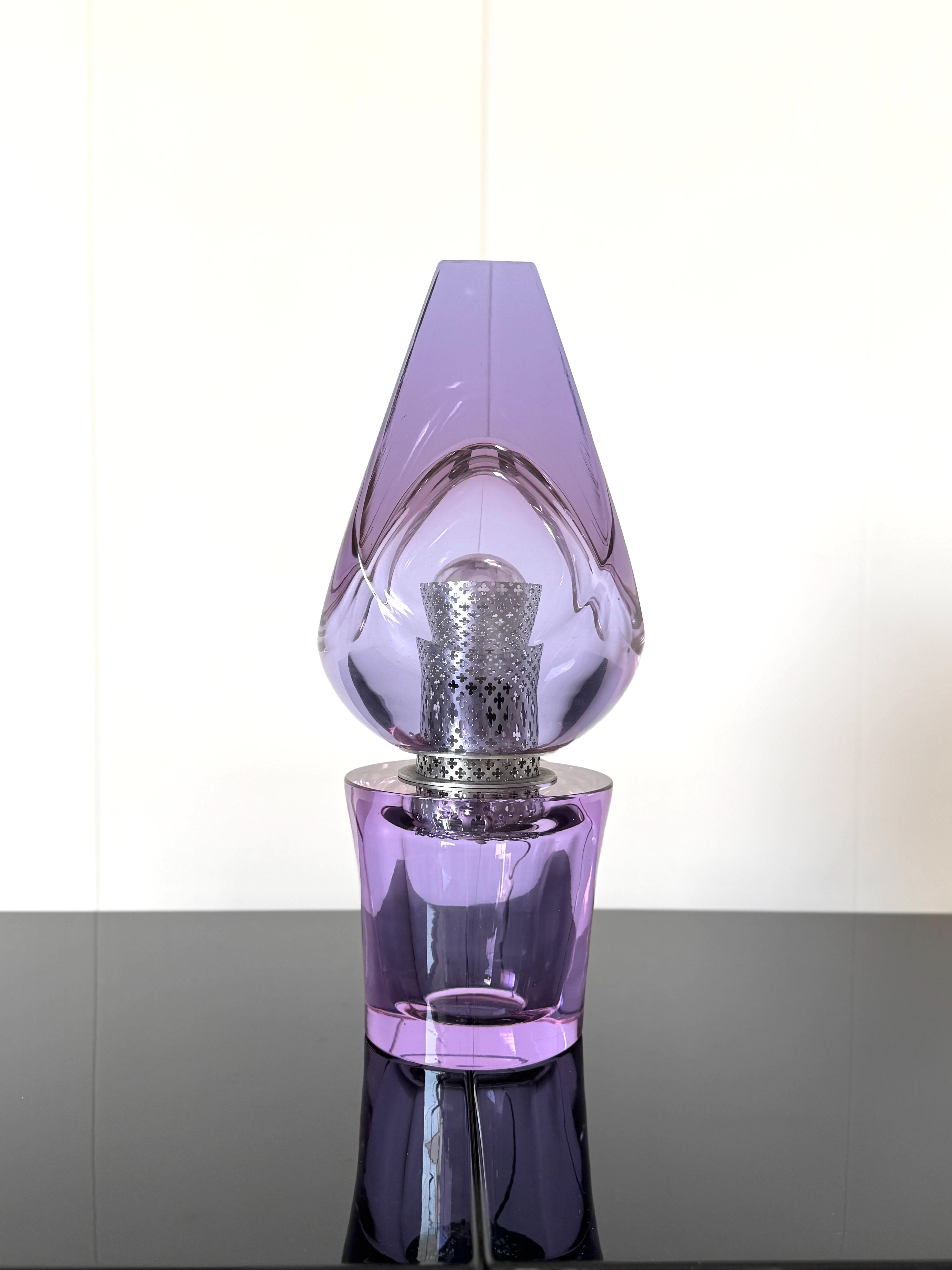 Seguso, Table lamp mod. 14092, 1960s For Sale 3