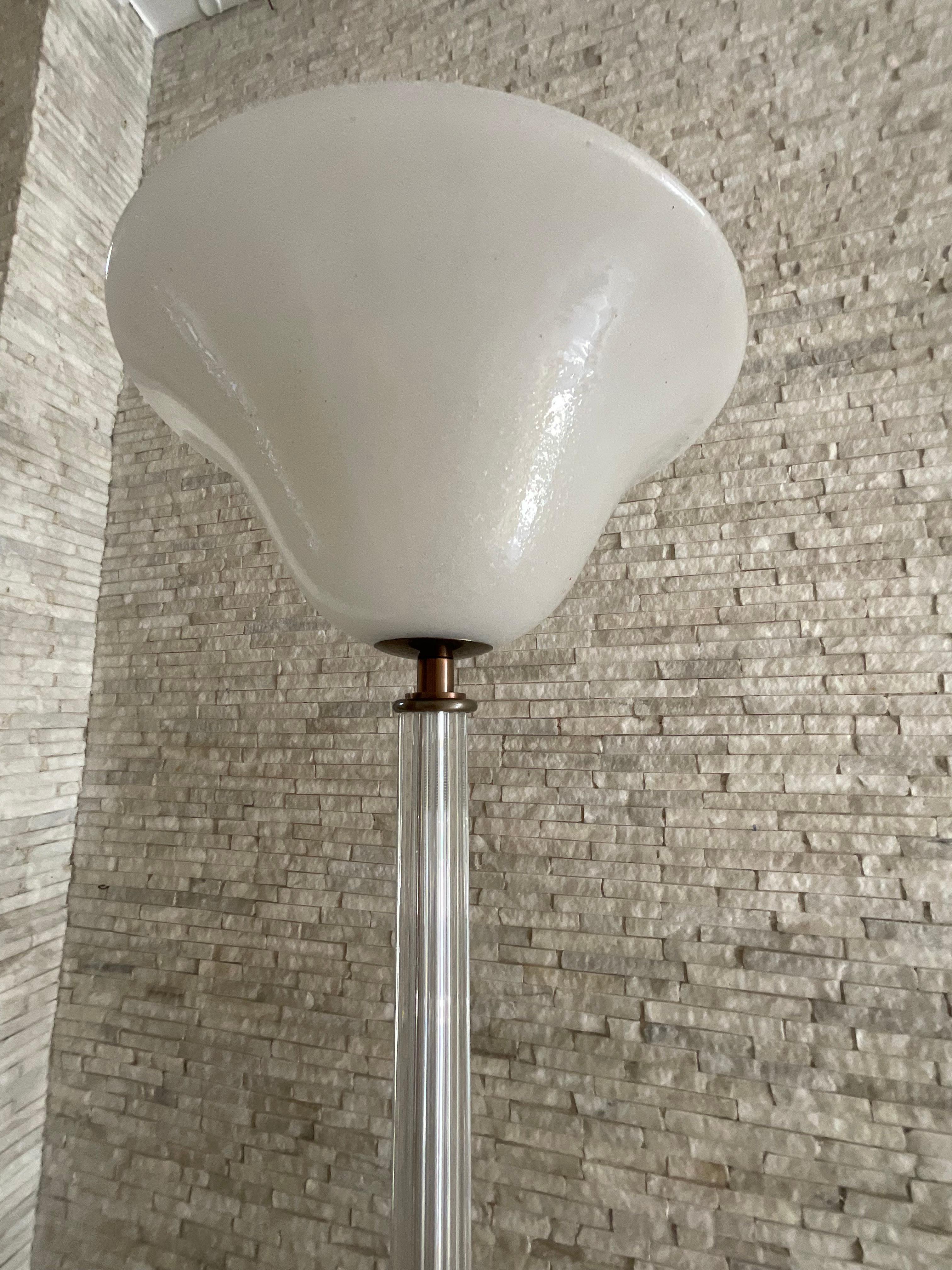 SEGUSO - Murano glass floor lamp - Italy 1950s For Sale 2