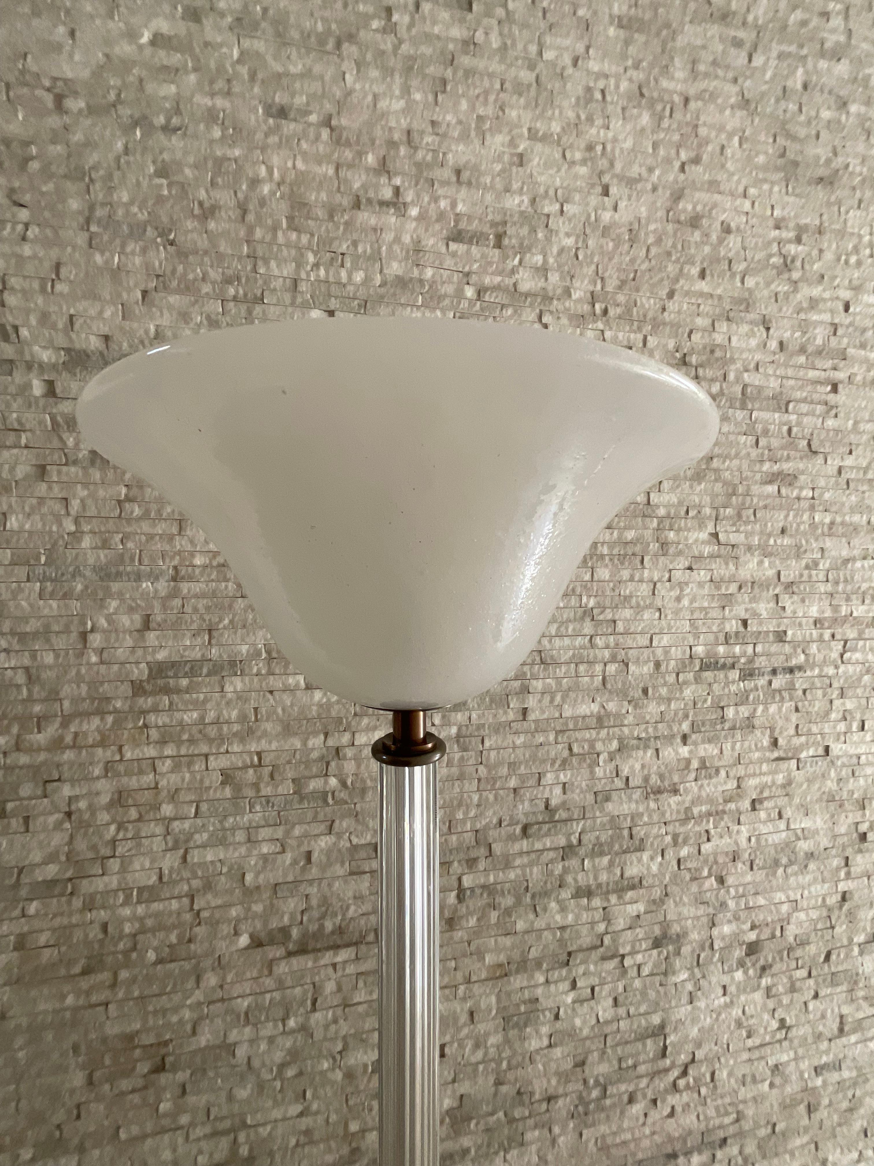SEGUSO - Murano glass floor lamp - Italy 1950s For Sale 5