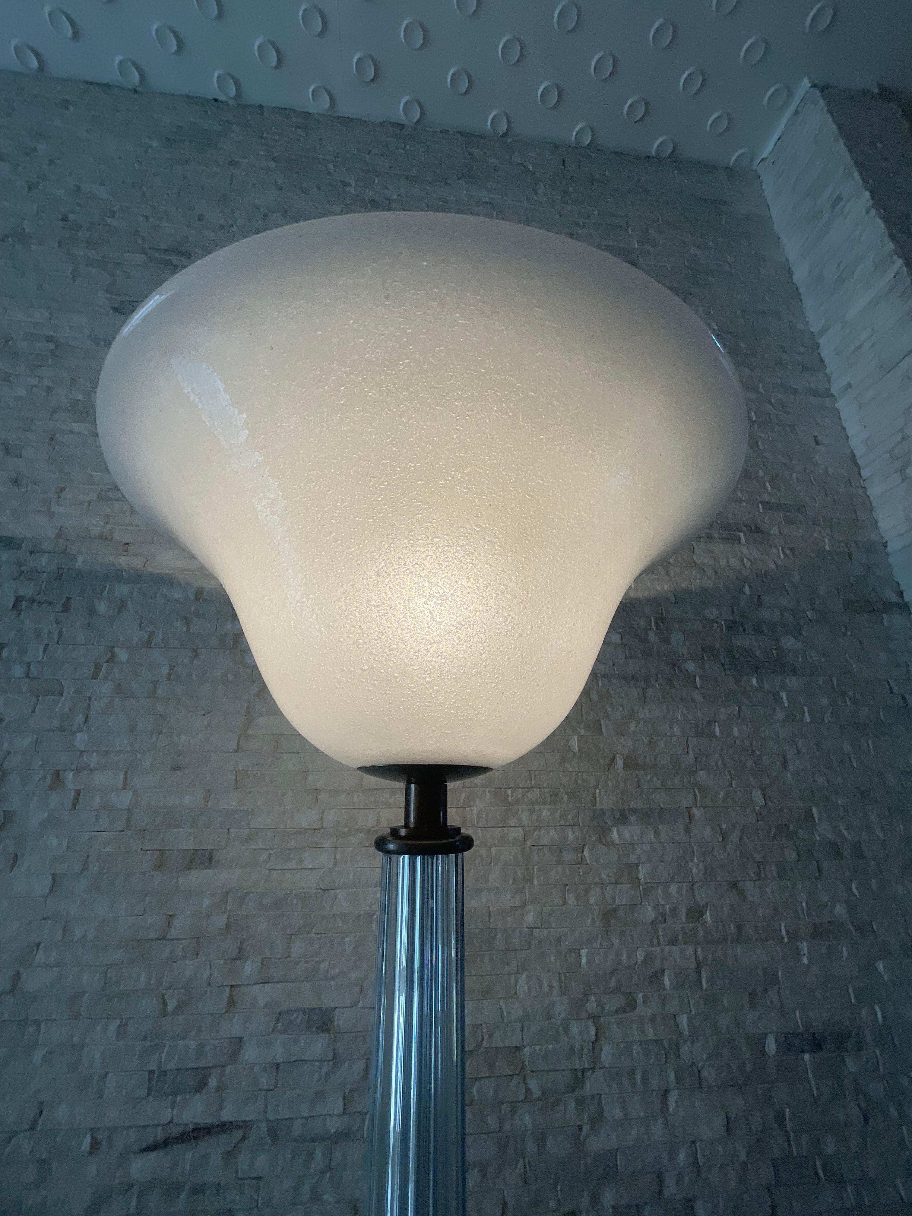 SEGUSO - Murano glass floor lamp - Italy 1950s In Good Condition For Sale In Milano, IT