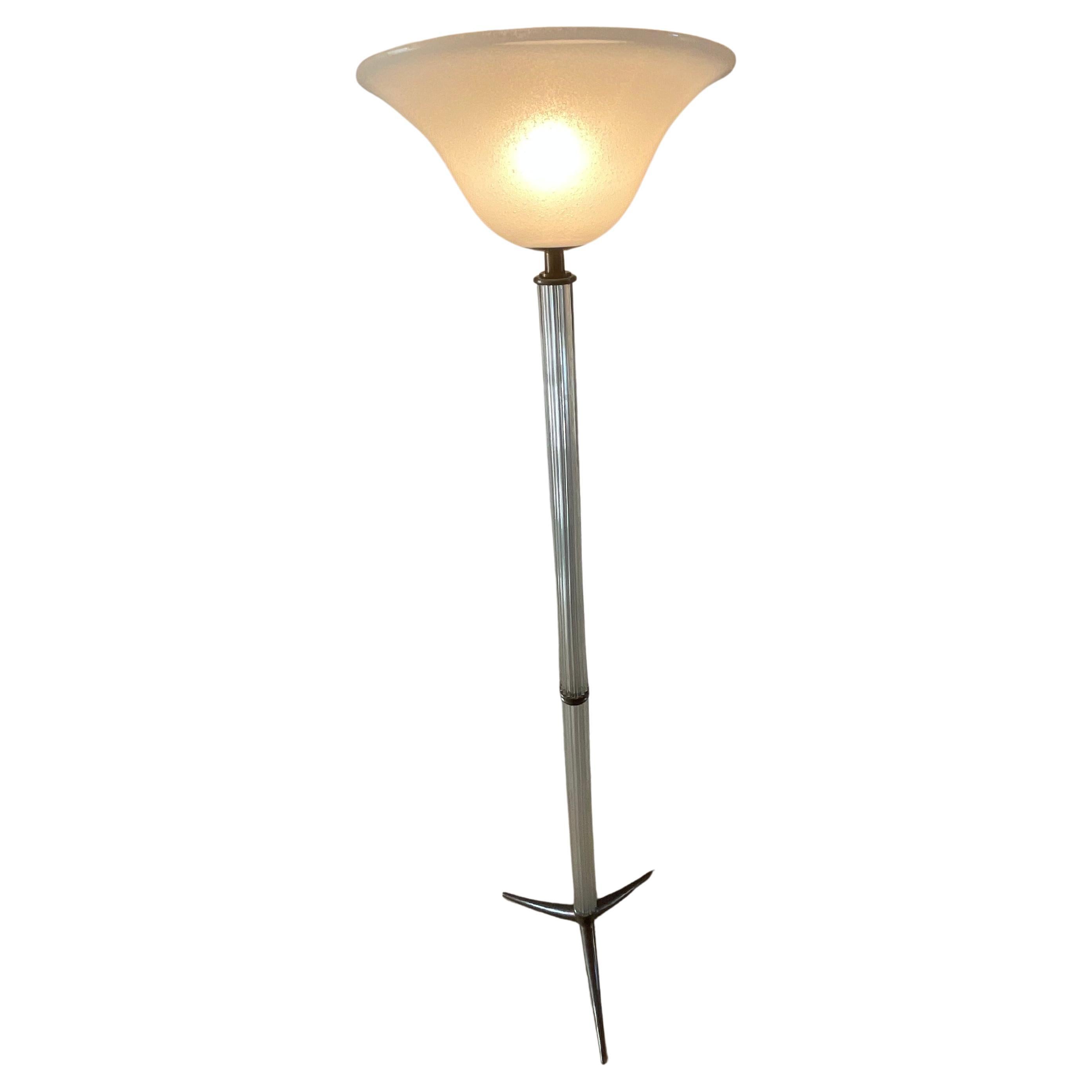 SEGUSO - Murano glass floor lamp - Italy 1950s