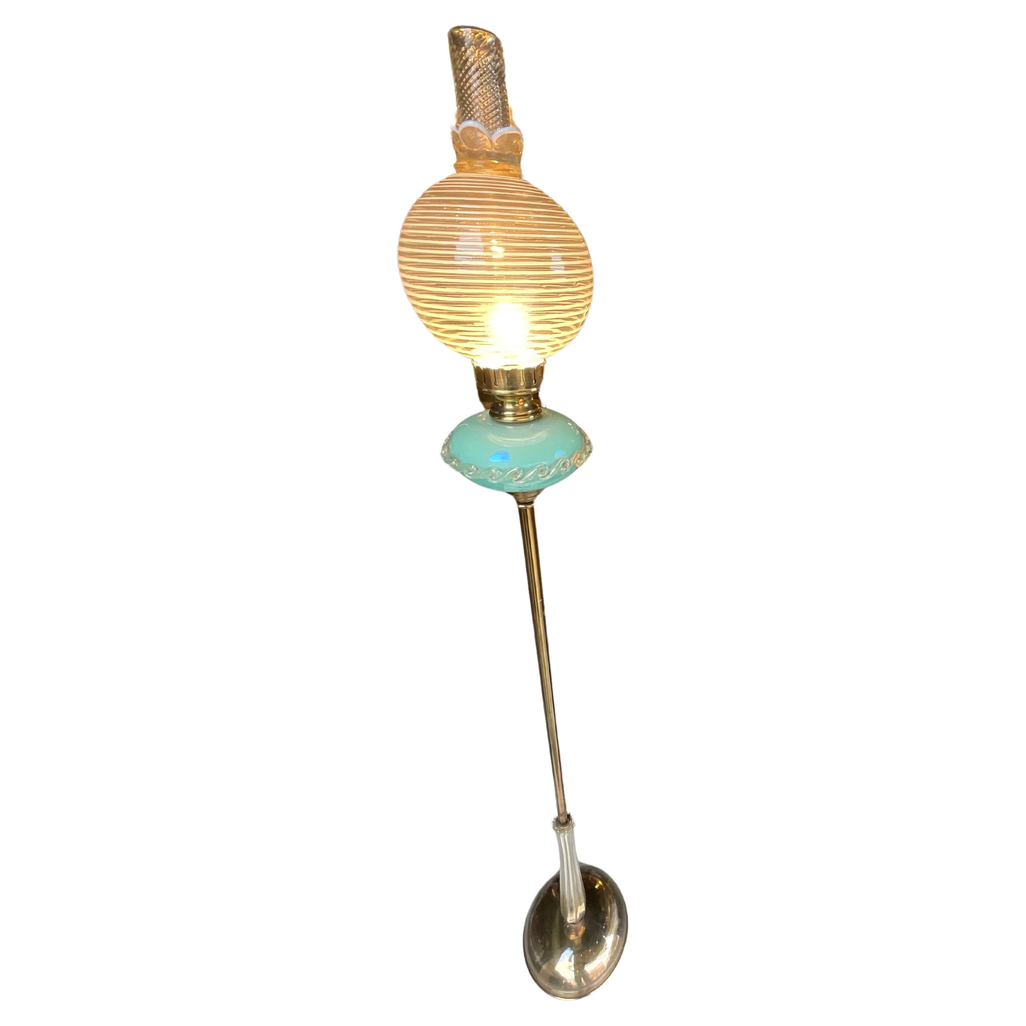 SEGUSO - Lampada da terra in vetro di MURANO - Made in ITALIA - 1960