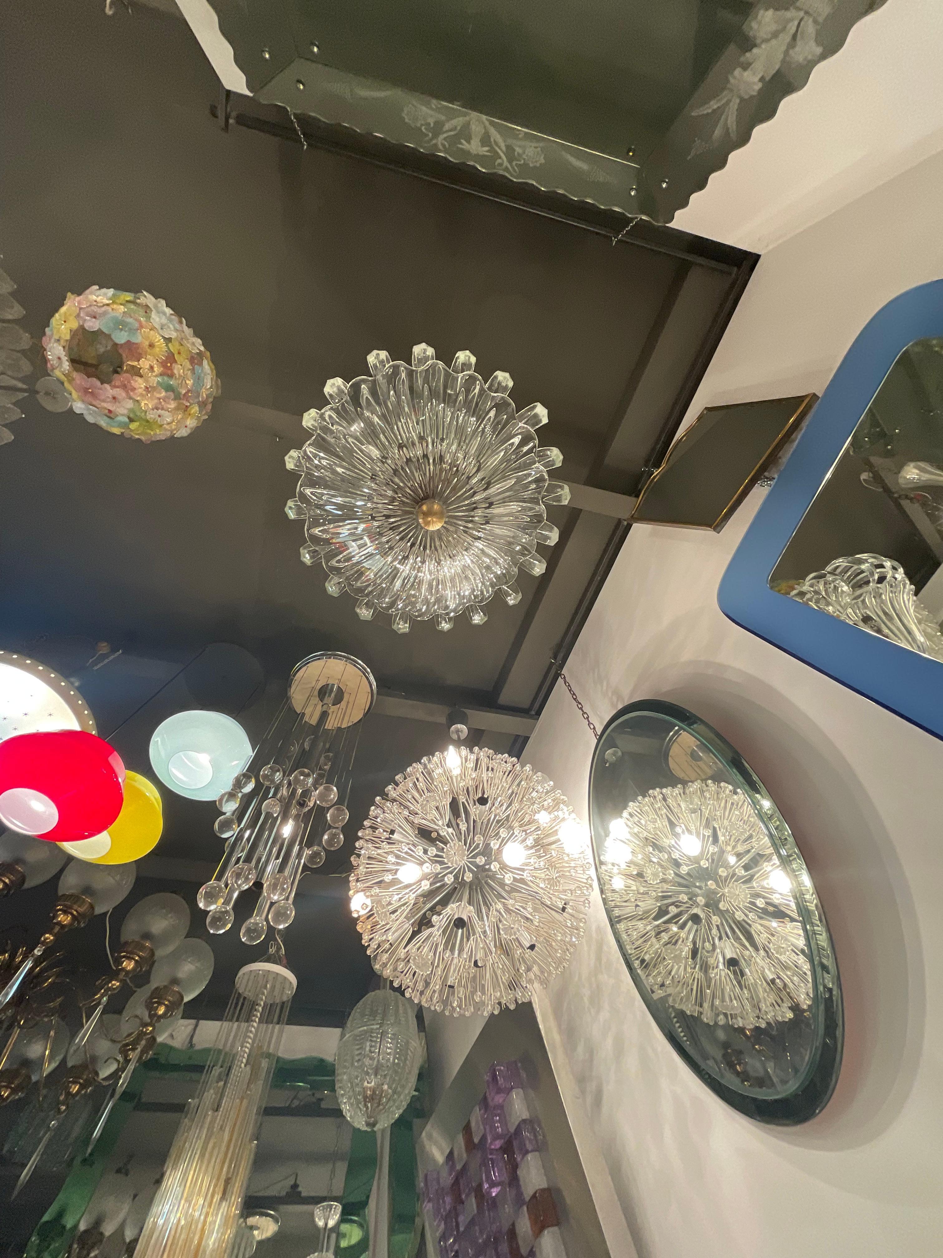 SEGUSO - Murano glass chandelier - 1950s For Sale 2