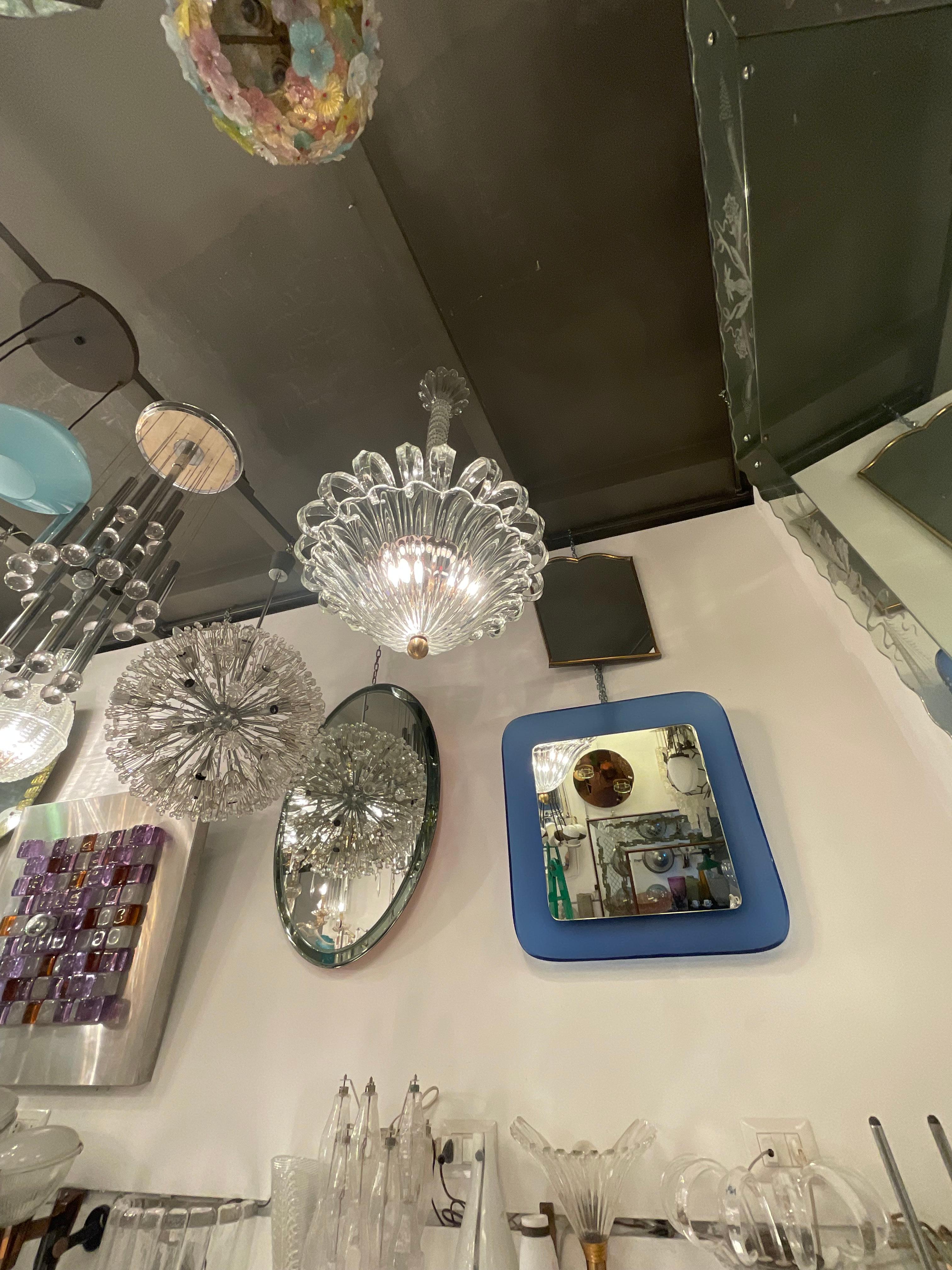 Mid-20th Century SEGUSO - Murano glass chandelier - 1950s For Sale