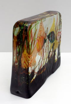 Seguso Mid-Century Modern Italian Murano Glass Aquarium, 1950s