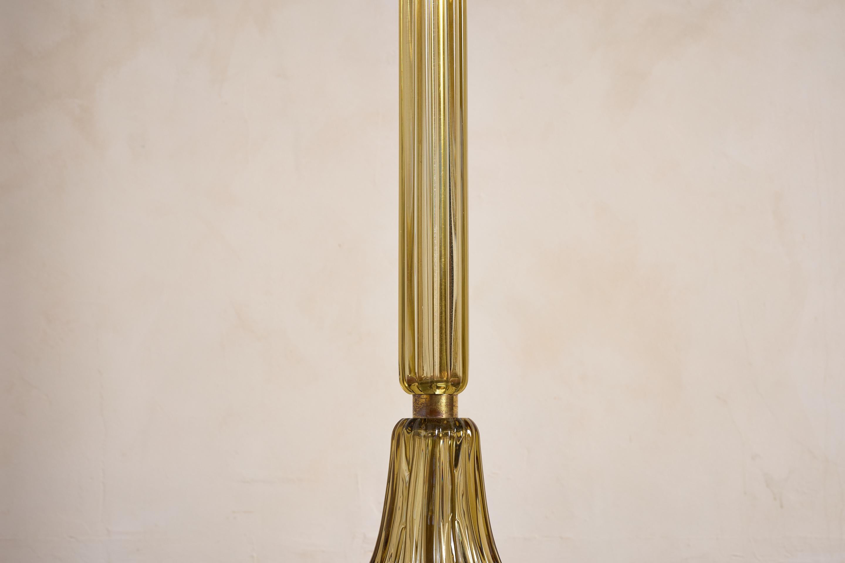 Seguso Murano Stehleuchte im Angebot 4