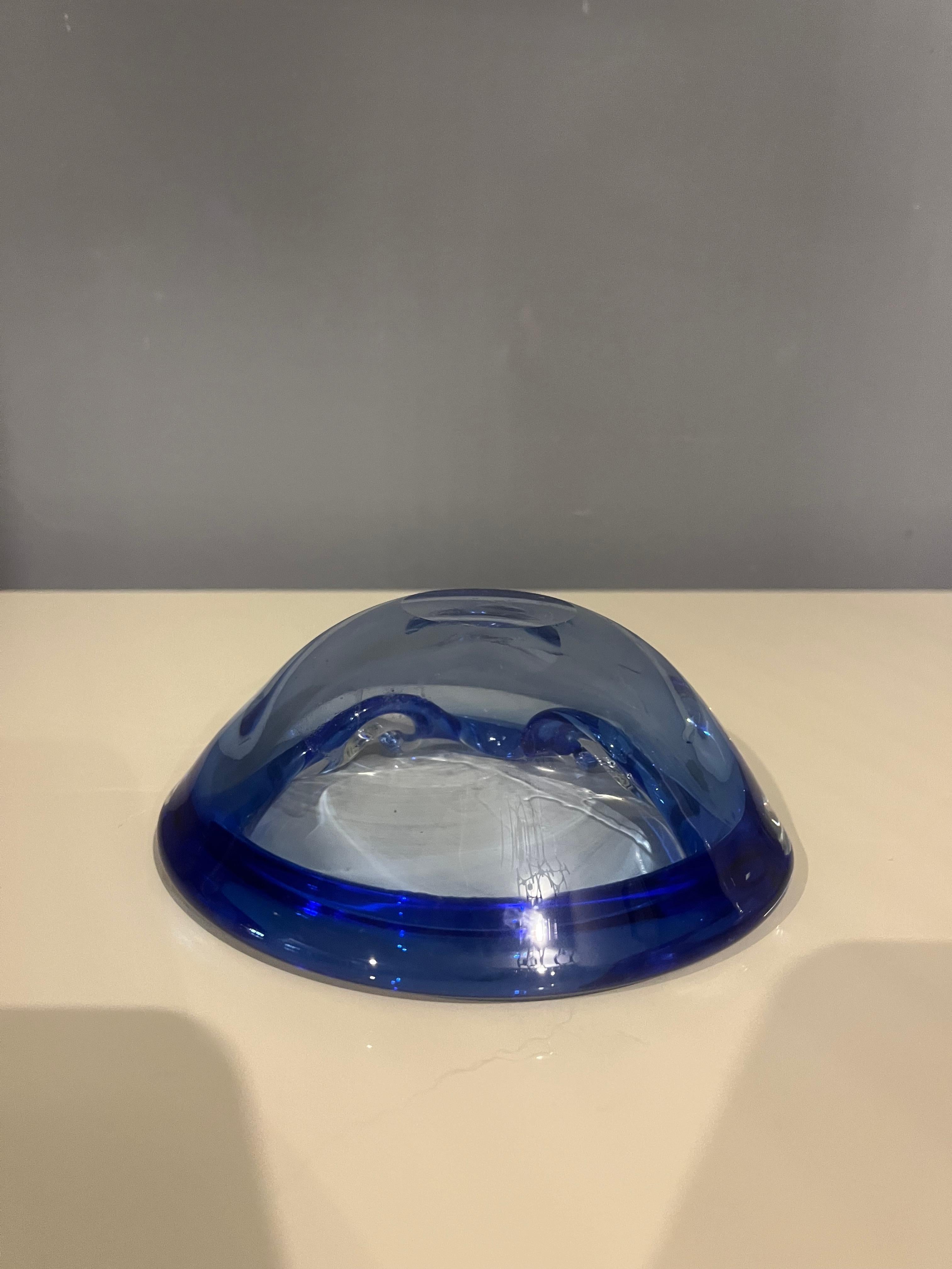 Cendrier Seguso en verre de Murano des années 50 en vente 6