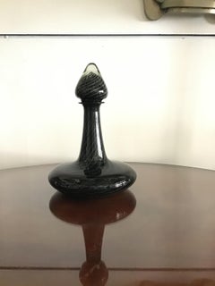 Seguso Murano Glass Bottle 1960 Italy