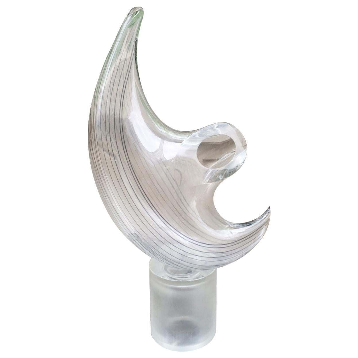 Seguso Murano Glass Sculpture For Sale