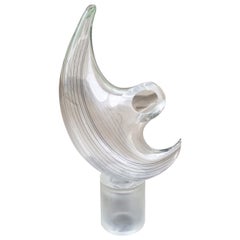 Escultura de cristal de Murano Seguso