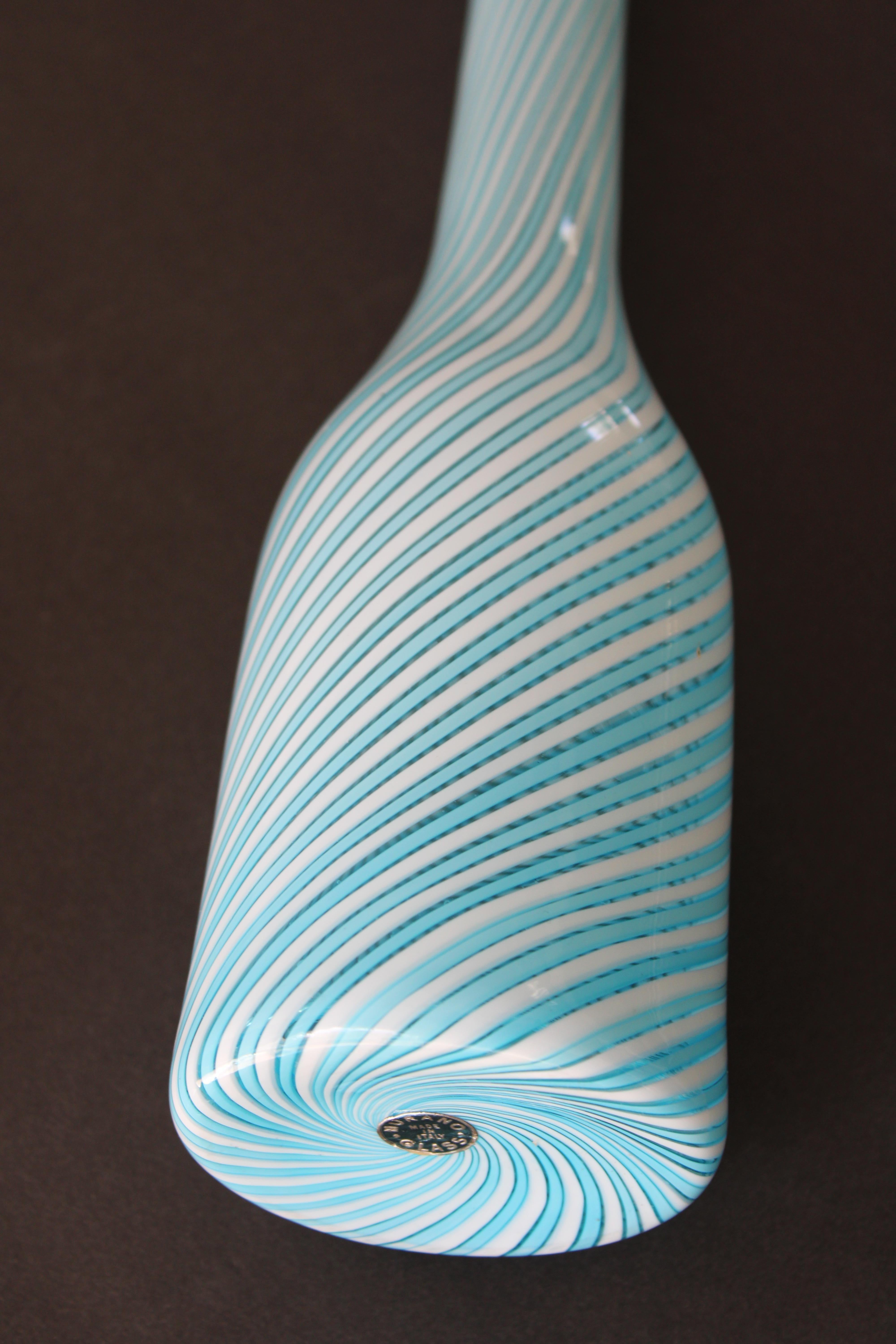 Seguso Murano Glass Vase In Good Condition For Sale In Palm Springs, CA