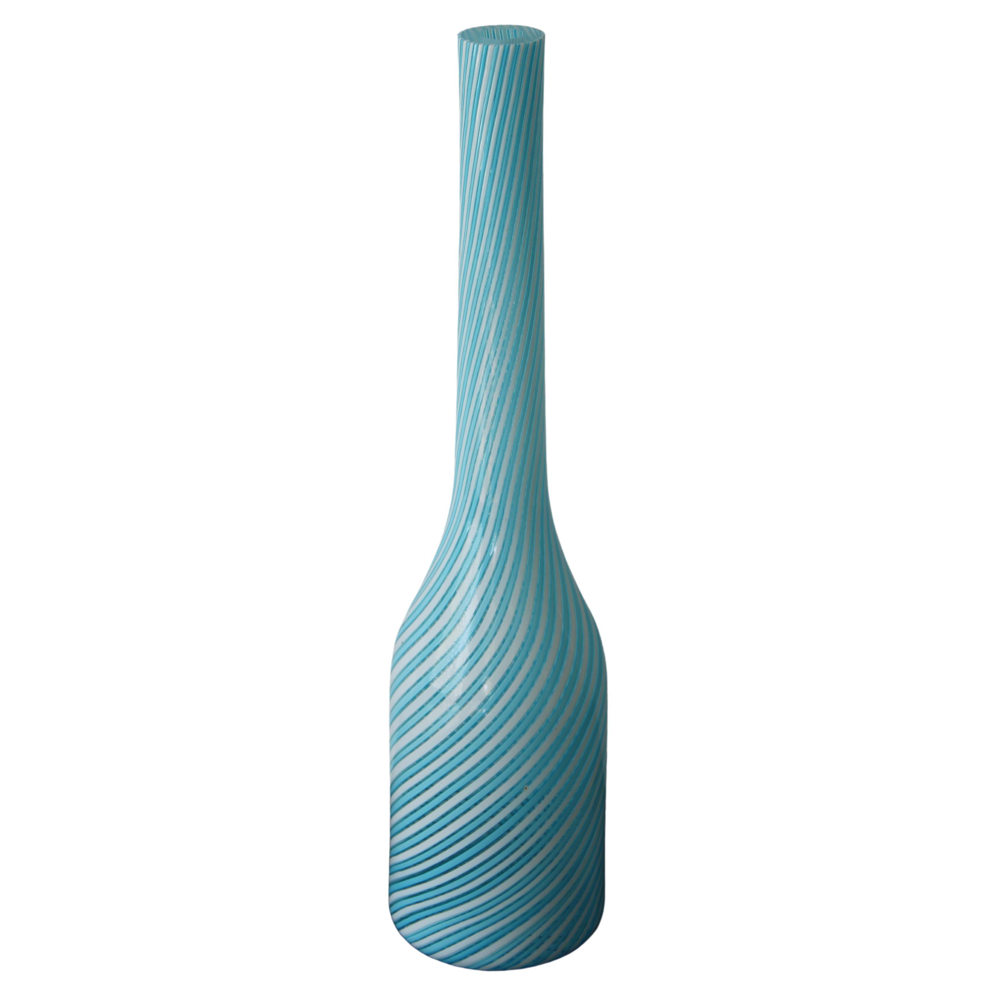 Vase aus Muranoglas von Seguso