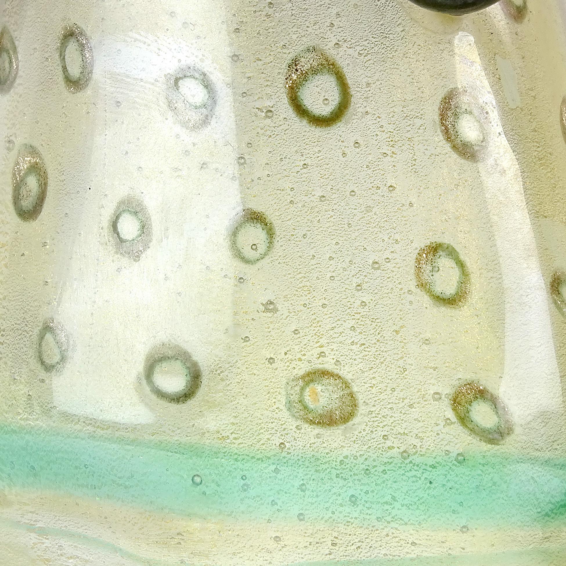 Italiano Seguso Murano Iridescente Nero Oro Figura del Presepe di Wiseman in vetro artistico italiano in vendita