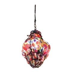 SEGUSO - Murrine “ Chandelier Murano Glass, 1950, Italy