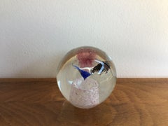 Seguso Paperweight Murano Glass 1950 Italy