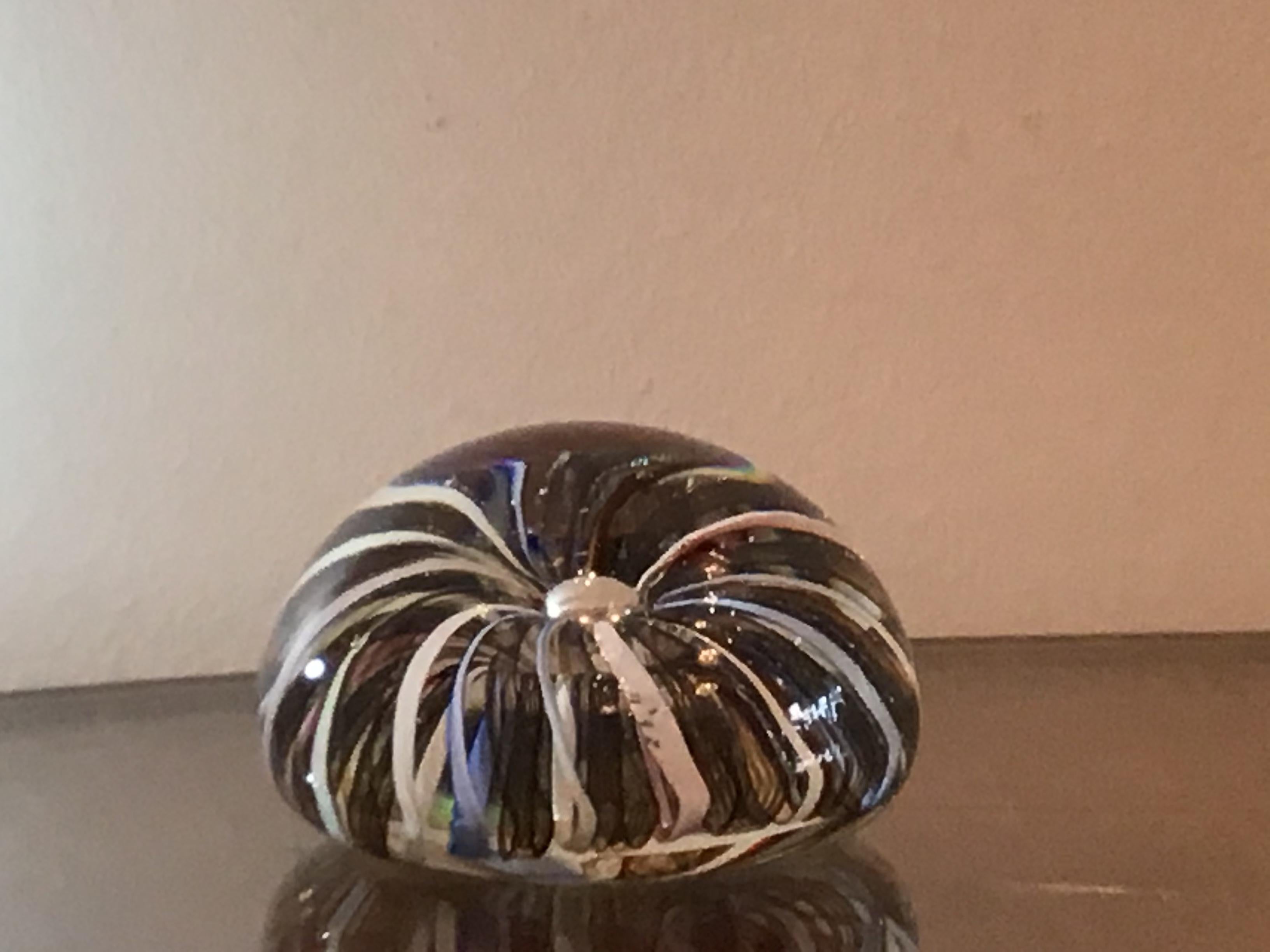 Seguso Paperweight Seguso Murano Glass 1950 Italy For Sale 1