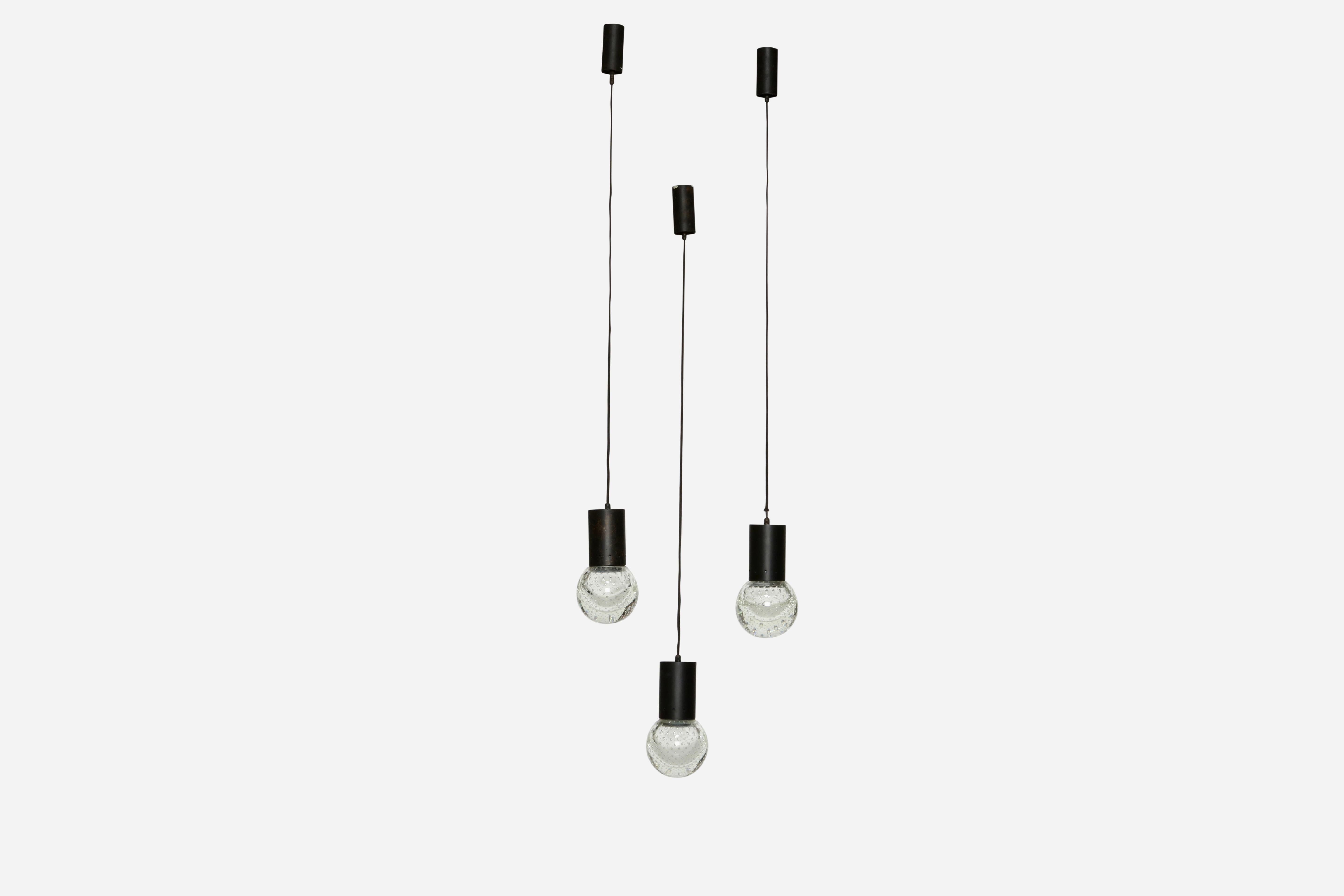 Mid-Century moderno Ciondolo Seguso di Gino Sarfatti for Arteluce in vendita