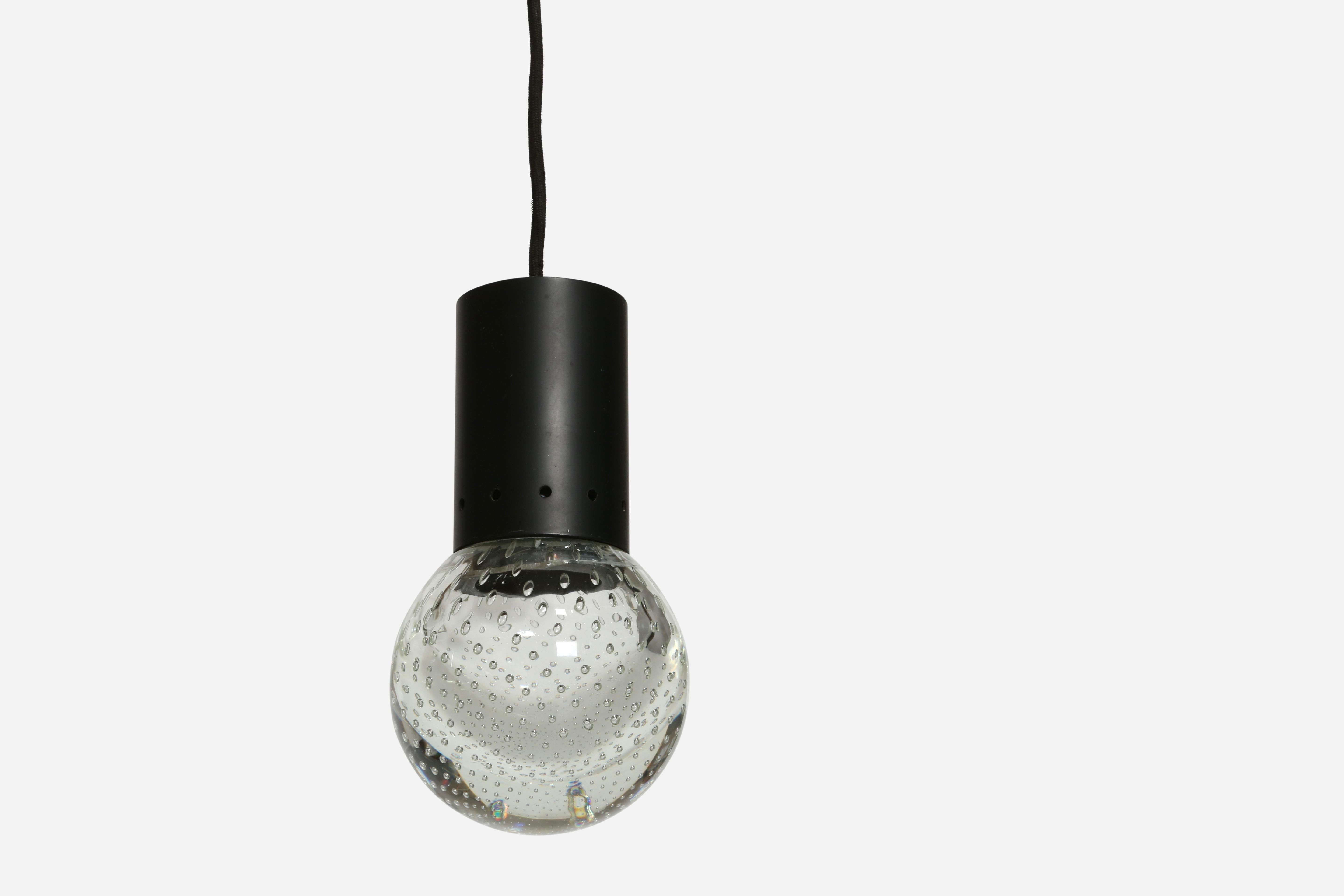 Seguso Pendant by Gino Sarfatti for Arteluce, Italy circa 1950s en venta 5