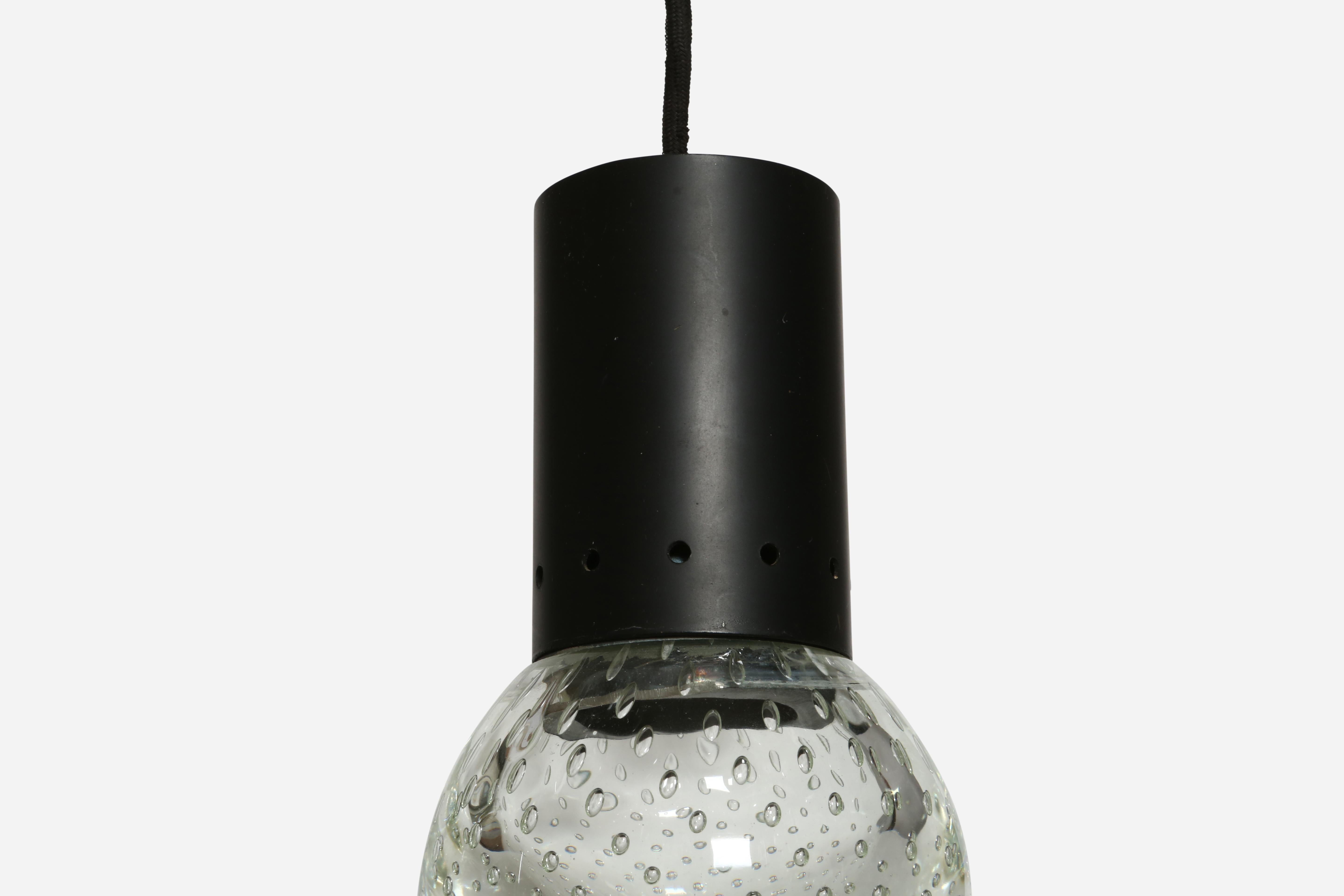Seguso Pendant by Gino Sarfatti for Arteluce, Italy circa 1950s en venta 13