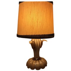 Lampada da tavolo Seguso in vetro di Murano, 1930, Italia