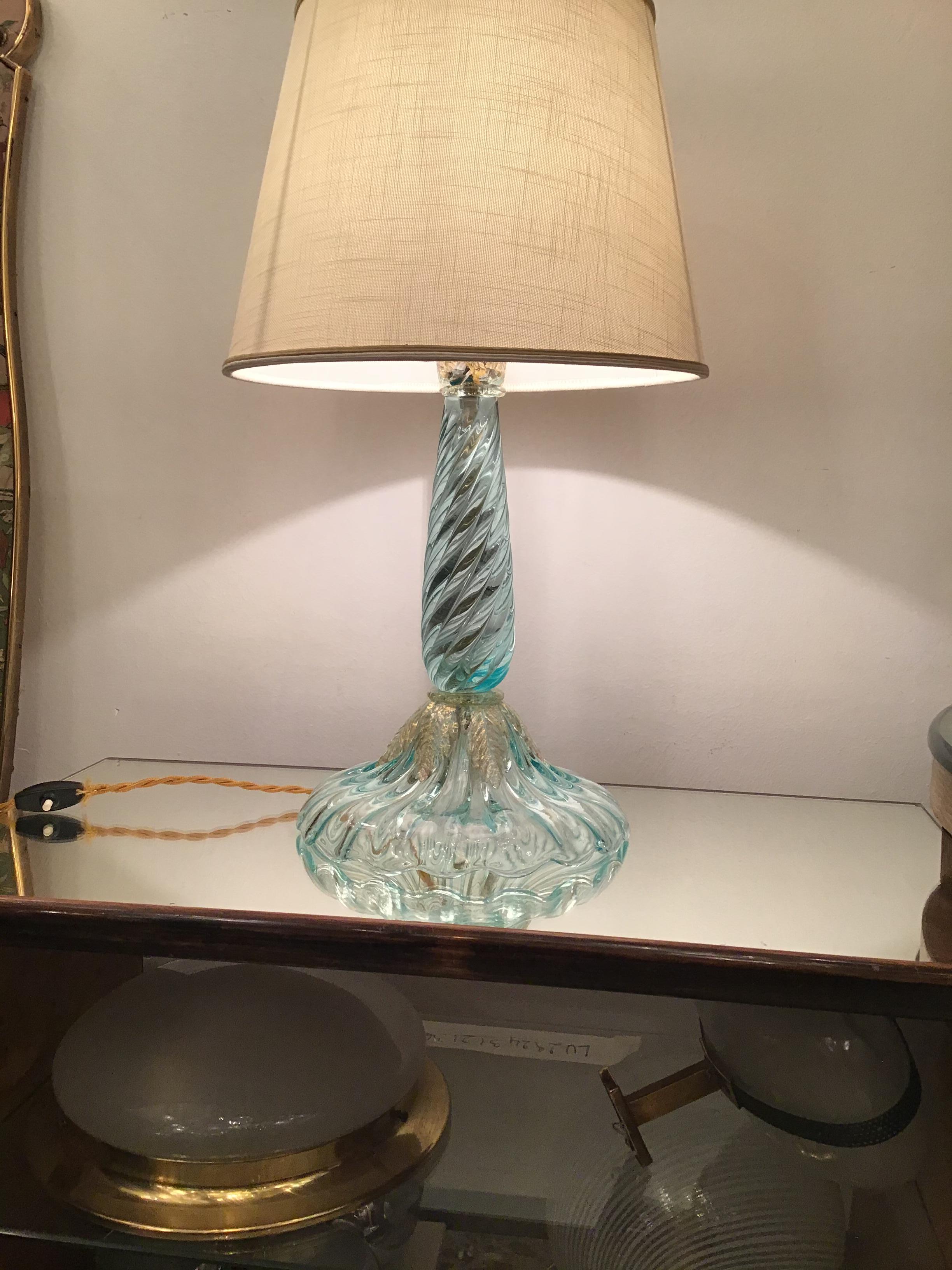 murano glass lampshade