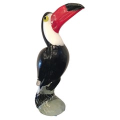 Seguso - Verre de Murano toucan - 1960 - Italie