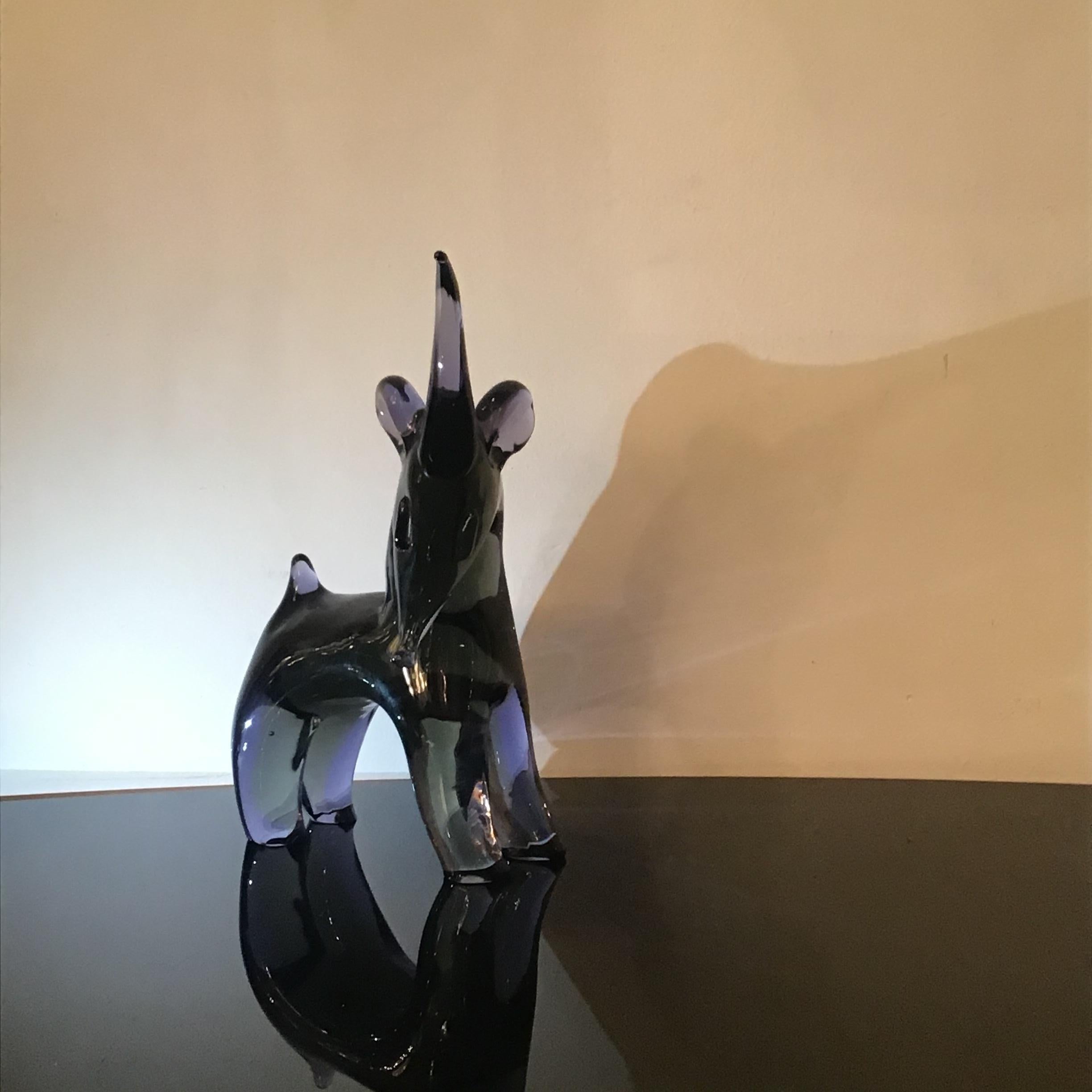 Seguso, Eincornoglas, 1955, Italien im Angebot 3