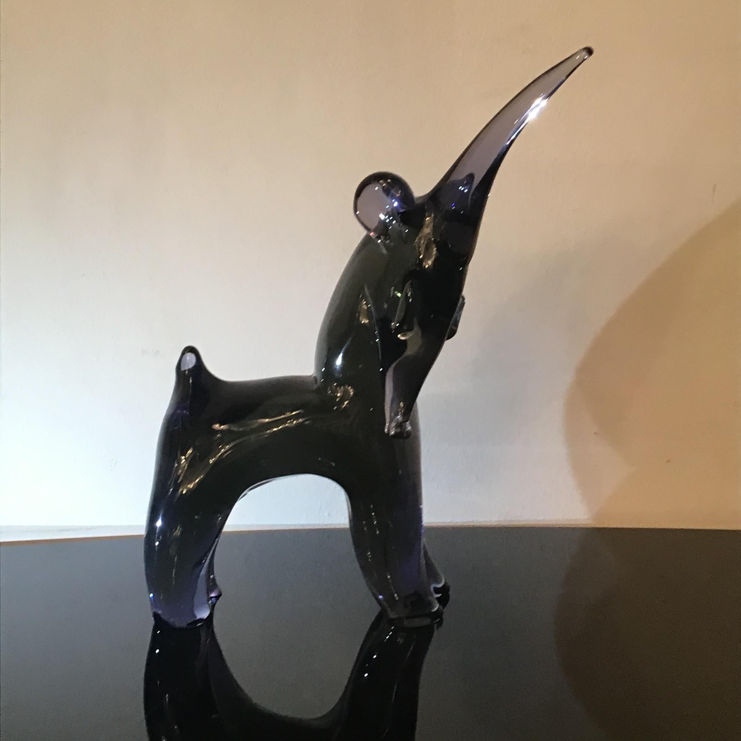 Seguso “Unicorno “Glass 1955 Italy For Sale 10