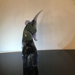 Seguso "Unicorno "Vidrio 1955 Italia