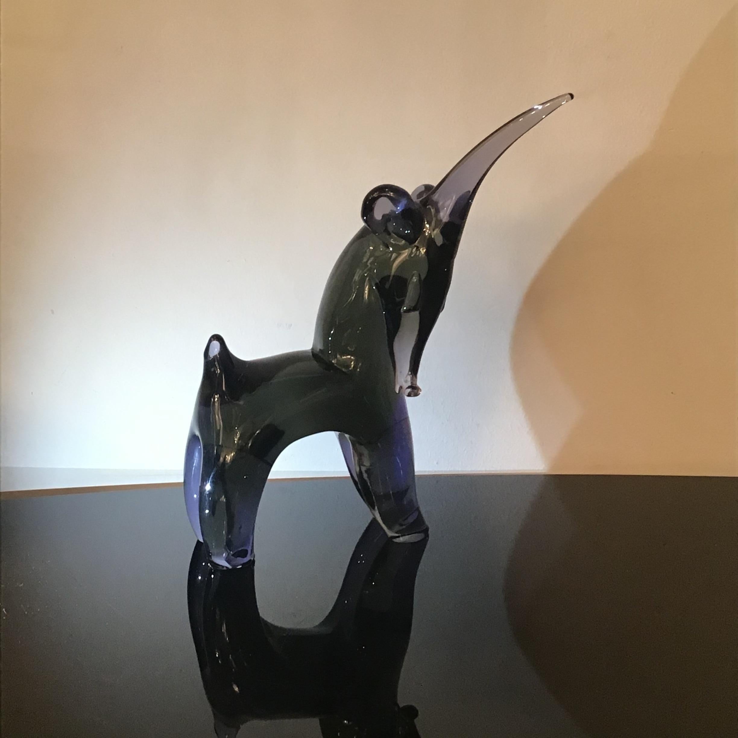 Seguso “Unicorno “Glass 1955 Italy For Sale 1