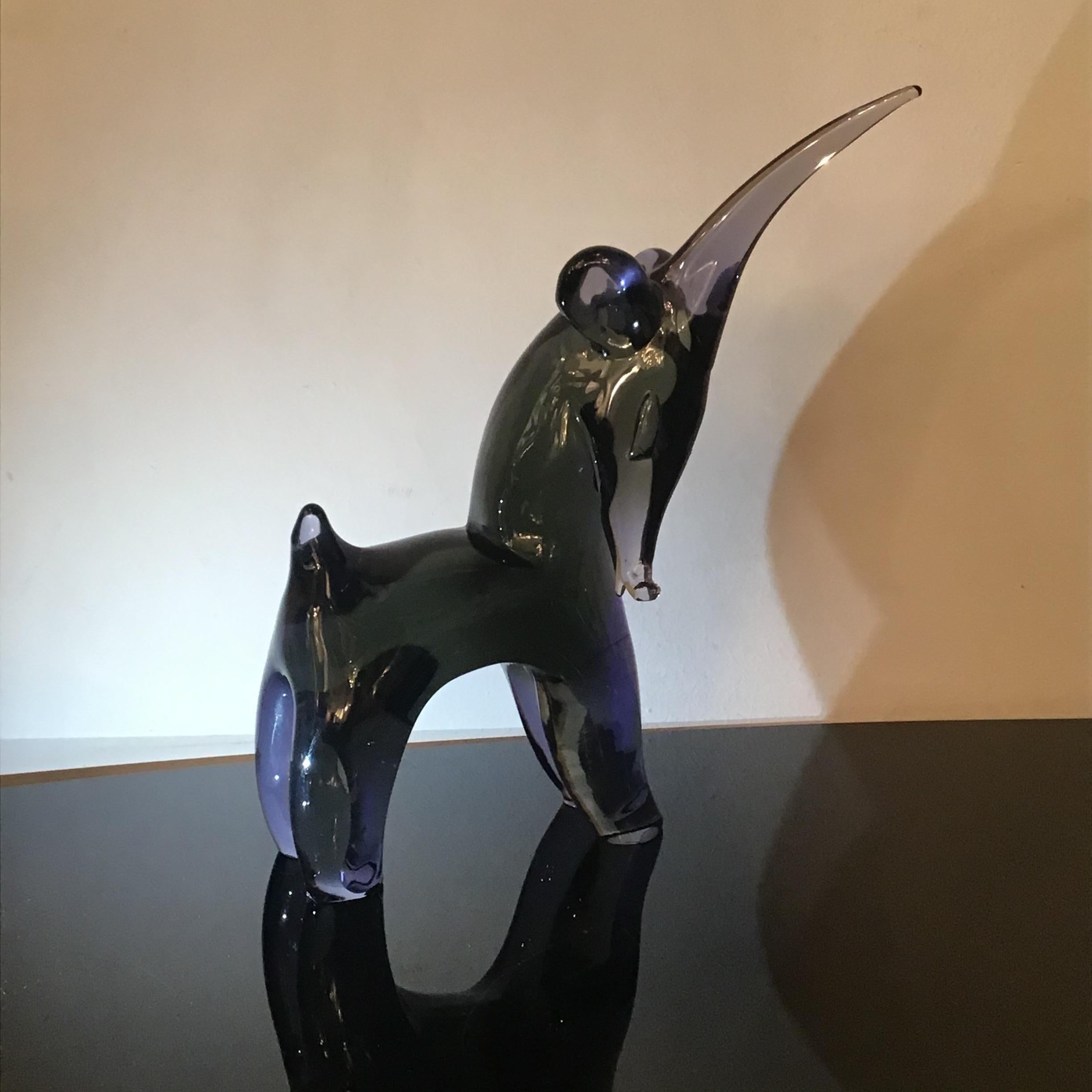 Verre Seguso Unicorno, 1955, Italie en vente 2