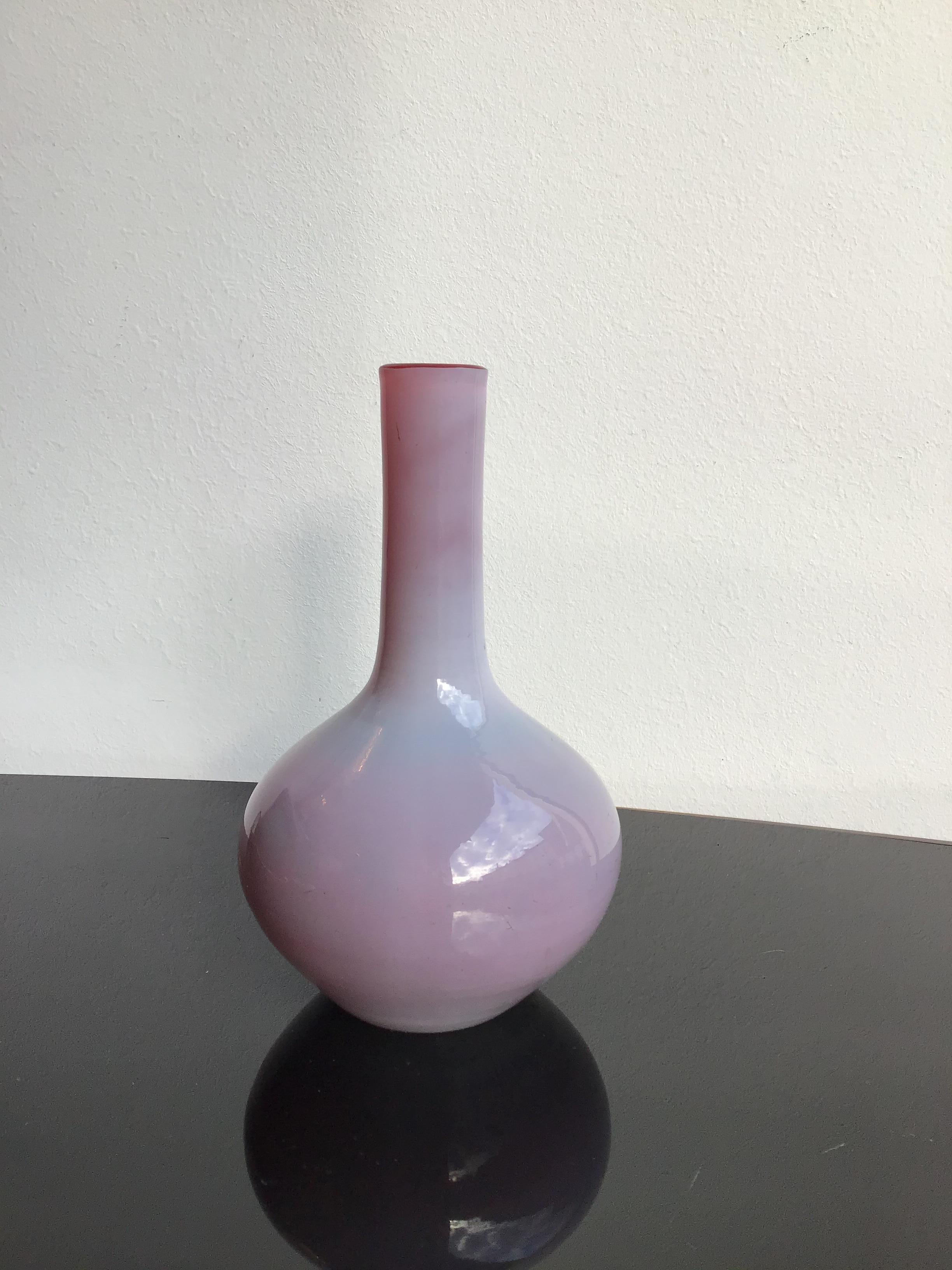 Italian Seguso Vase Murano Glass 1955 italy  For Sale
