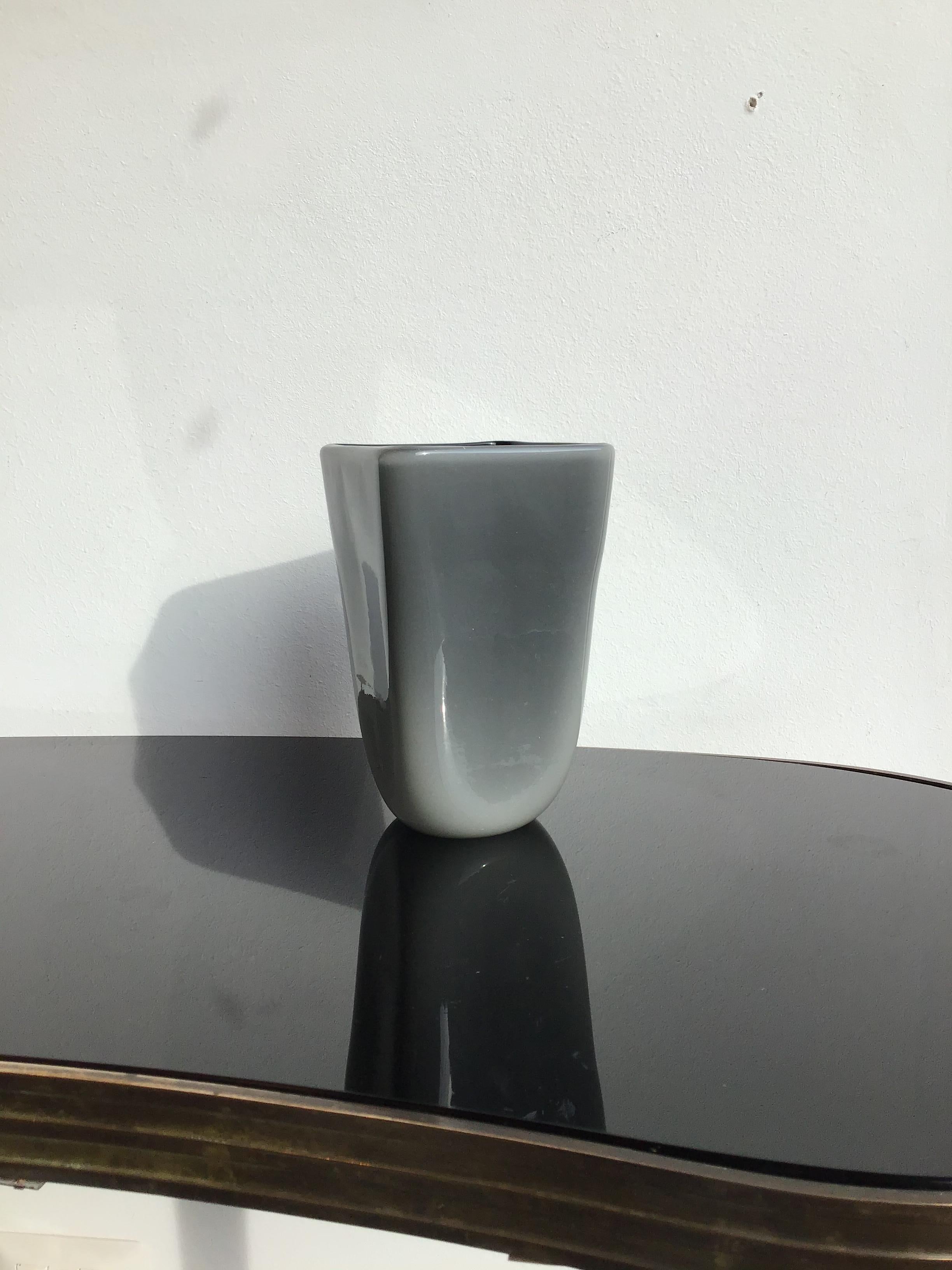 Other Seguso Vase Murano Glass, 1960, Italy For Sale