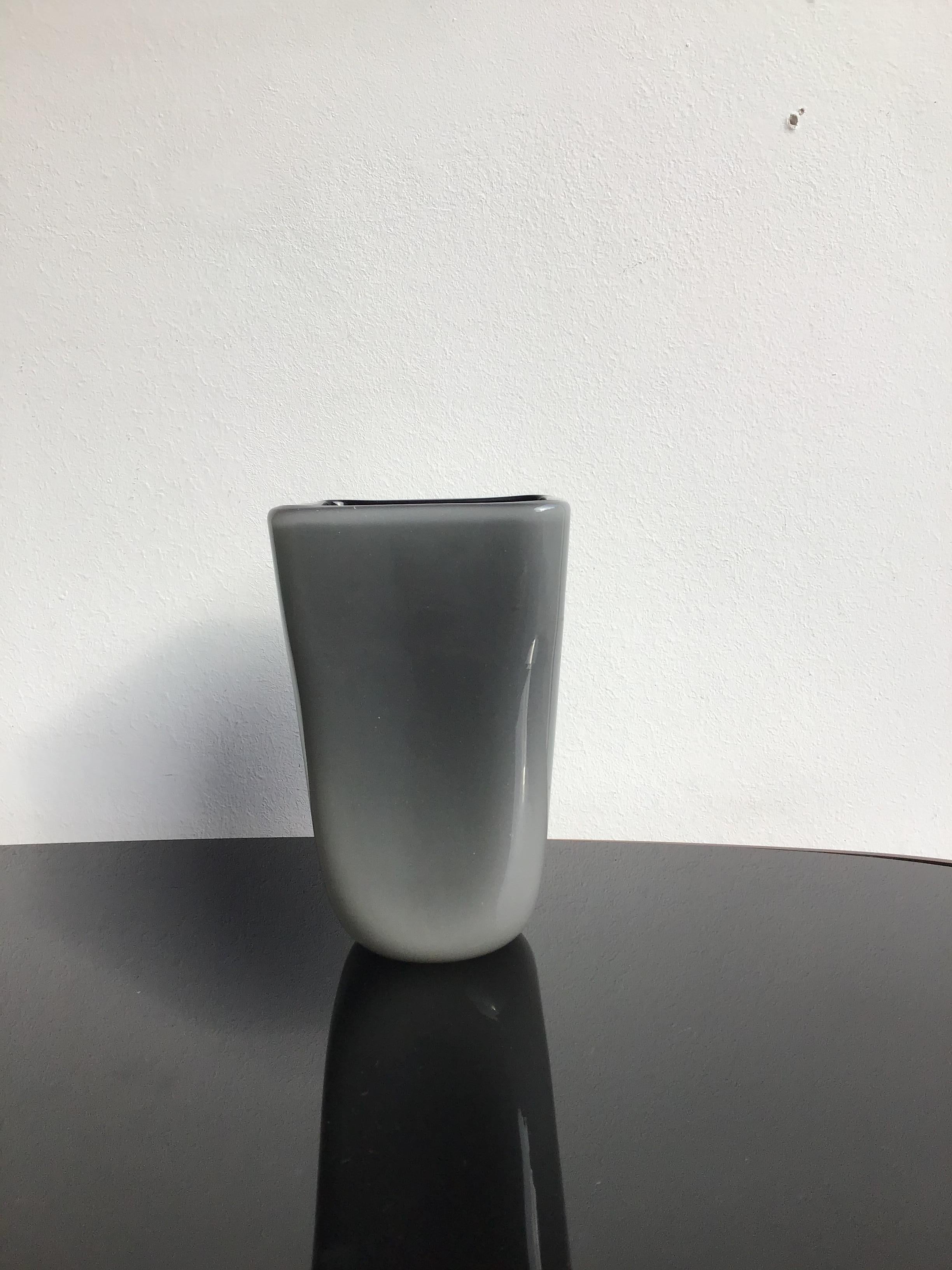 Seguso Vase Murano Glass, 1960, Italy For Sale 1