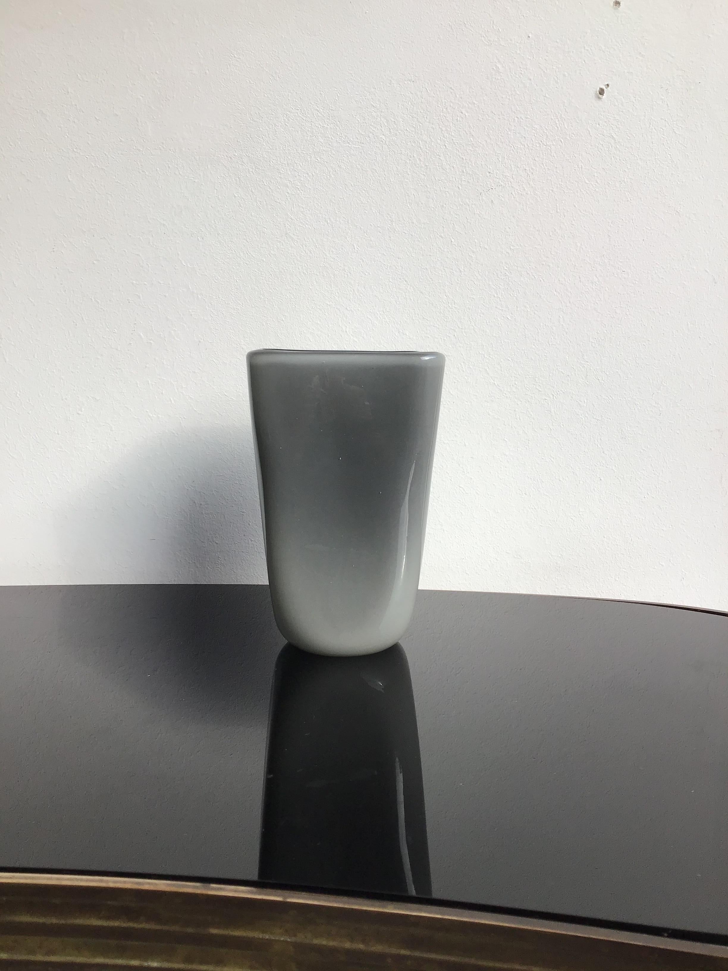Seguso Vase Murano Glass, 1960, Italy For Sale 3