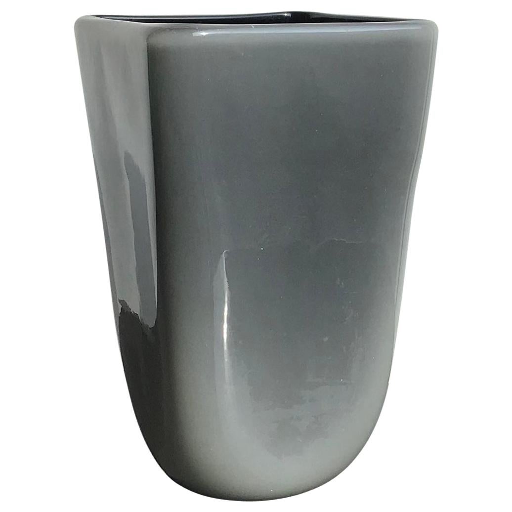 Vaso Seguso in vetro di Murano, 1960, Italia
