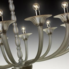 Seguso Vetri d'Arte Alioth Chandelier Murano Glass