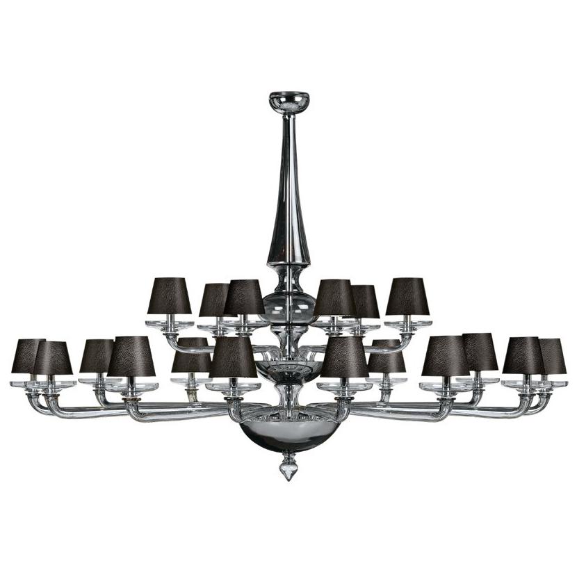 Seguso Vetri d`Arte Coloniale Chandelier Murano Glass For Sale