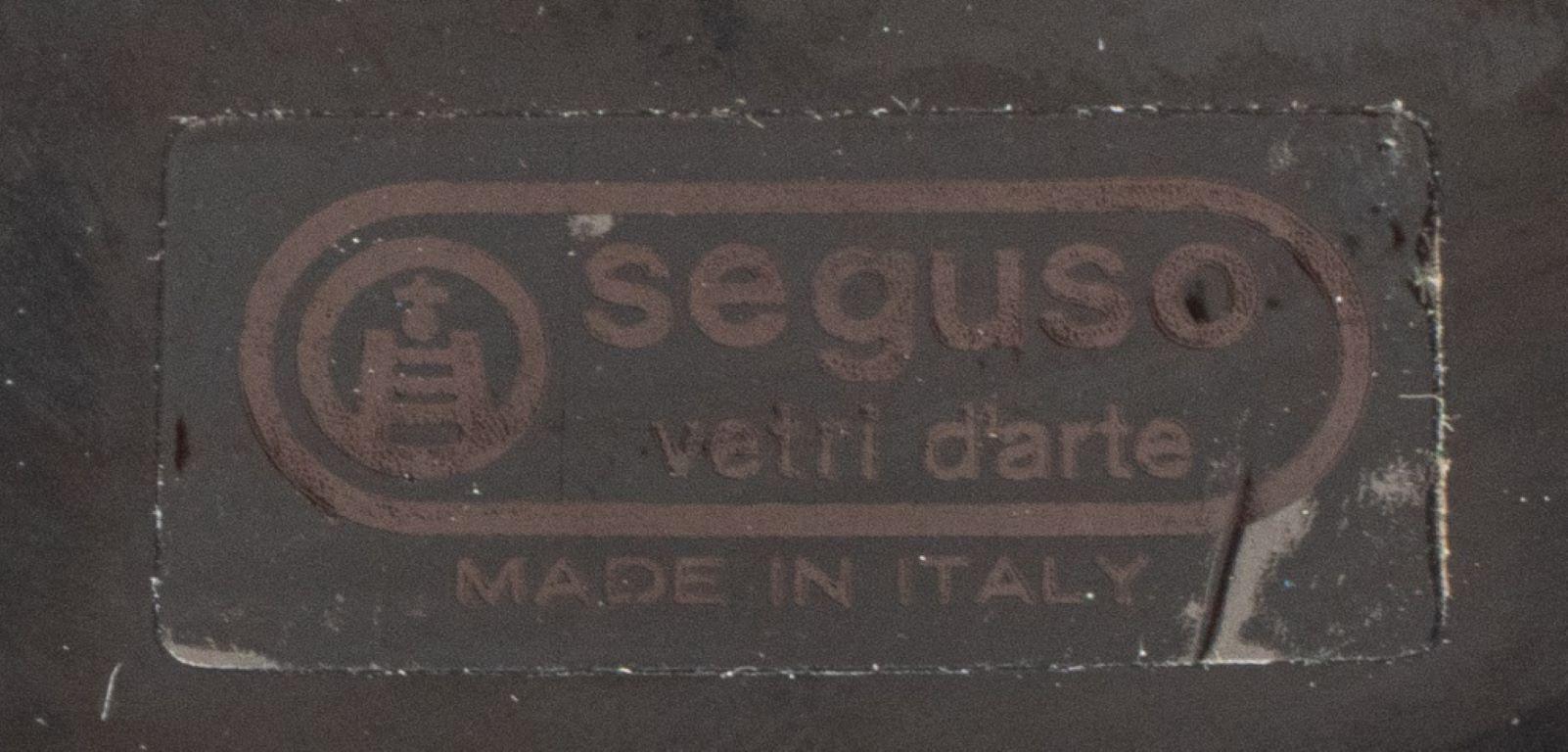 Seguso Vetri D'Arte Glass Candlesticks, 3 For Sale 1