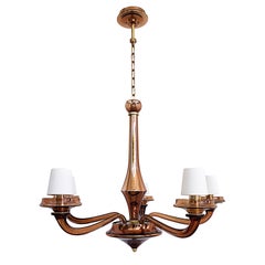 Seguso Vetri D'Arte Murano Glass Chandelier for Donghia, 1990s
