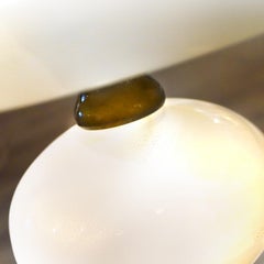 Table basse Seguso Vetri d'Arte en verre de Murano:: verre doré ivoire et laqué