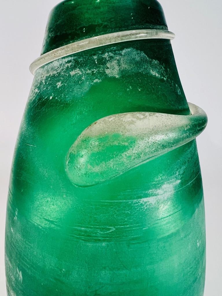 Autre Vase en verre de Murano vert 