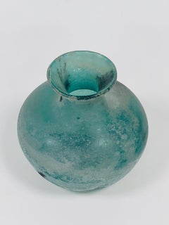 Seguso Vetri dArte Murano glass vase circa 1950.